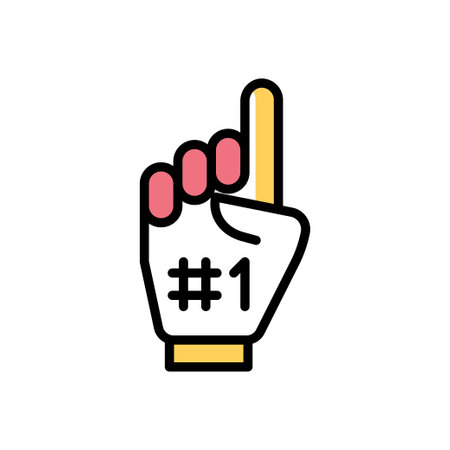 number 1 Vector illustration on a transparent background. Premium quality symmbols. Line Color vector icons for concept and graphic design.のイラスト素材