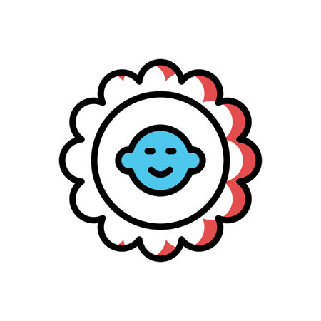 bib Vector illustration on a transparent background. Premium quality symmbols. Line Color vector icons for concept and graphic design.のイラスト素材