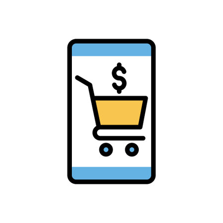 online  Vector illustration on a transparent background. Premium quality symmbols. Line Color vector icons for concept and graphic design.のイラスト素材