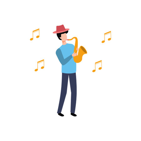 A boy and a girl are having a party.のイラスト素材