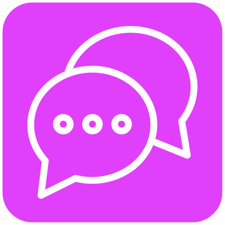 Chat Vector Icon design Illustrationのイラスト素材
