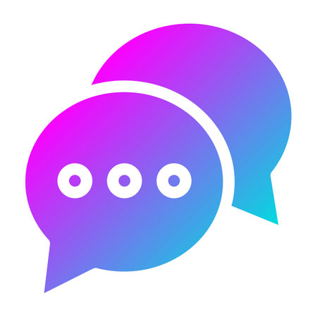 Chat Vector Icon design Illustrationのイラスト素材