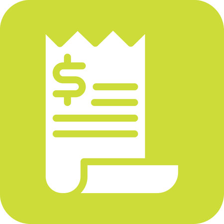 Invoice Vector Icon design Illustrationのイラスト素材