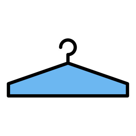 Hanger Vector Icon design Illustrationのイラスト素材