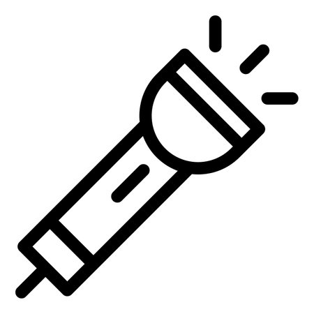 Torch Vector Icon Design Illustrationのイラスト素材