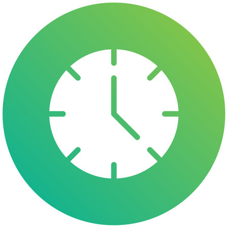 Clock Vector Icon Design Illustrationのイラスト素材