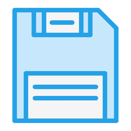Floppy disk Vector Icon Design Illustrationのイラスト素材