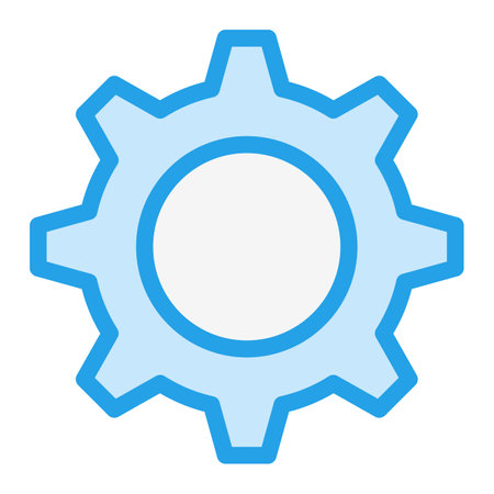 Setting Vector Icon Design Illustrationのイラスト素材