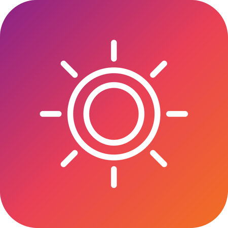 Brightness Vector Icon Design Illustrationのイラスト素材