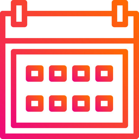 Calendar Vector Icon Design Illustrationのイラスト素材