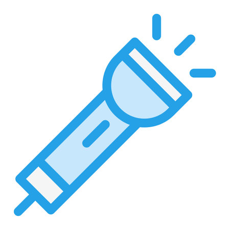 Torch Vector Icon Design Illustrationのイラスト素材