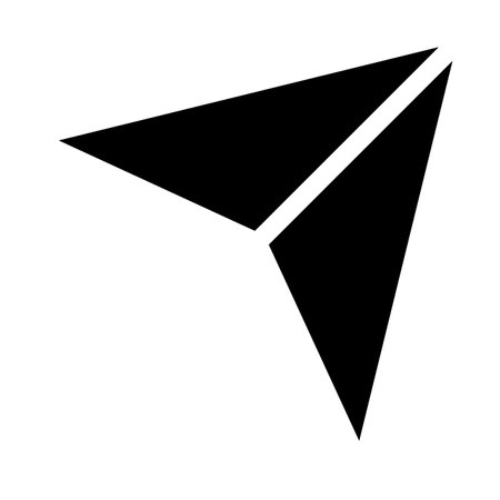 Send Vector Icon Design Illustrationのイラスト素材
