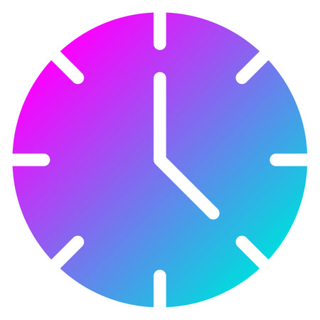 Clock Vector Icon Design Illustrationのイラスト素材