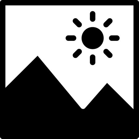 Picture Vector Icon Design Illustrationのイラスト素材