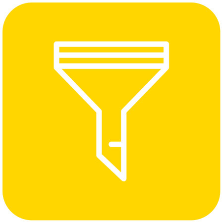 Filter Vector Icon Design Illustrationのイラスト素材