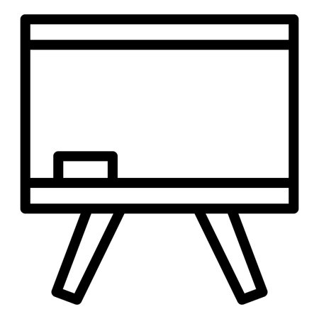 Chalkboard Vector Icon Design Illustrationのイラスト素材
