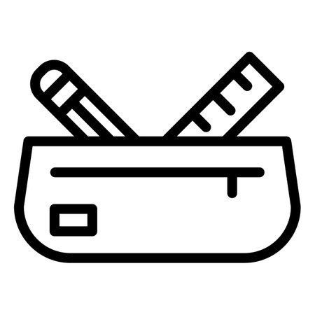 Pencil Case Vector Icon Design Illustrationのイラスト素材