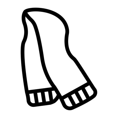 Scarf Vector Icon Design Illustrationのイラスト素材