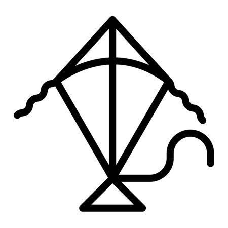 Kite Vector Icon Design Illustrationのイラスト素材