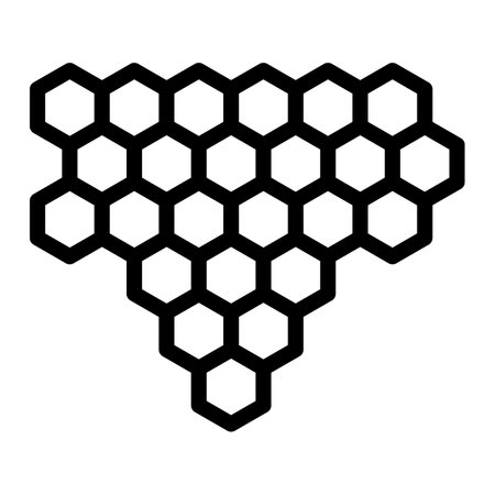 Honeycomb Vector Icon Design Illustrationのイラスト素材
