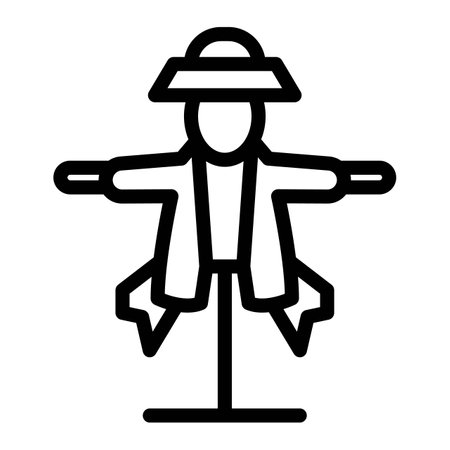 Scarecrow Vector Icon Design Illustrationのイラスト素材