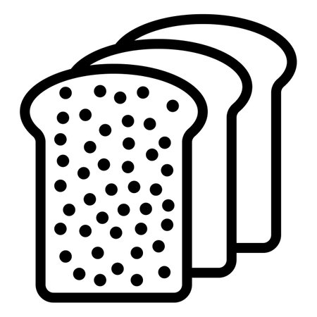 Bread Vector Icon Design Illustrationのイラスト素材