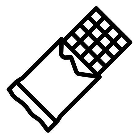 Chocolate Vector Icon Design Illustrationのイラスト素材