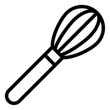 Whisk Vector Icon Design Illustrationのイラスト素材