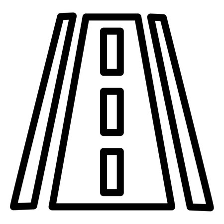 Road Vector Icon Design Illustrationのイラスト素材