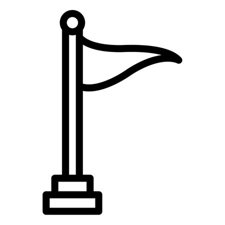 Flag Vector Icon Design Illustrationのイラスト素材