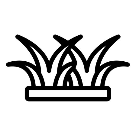 Grass Vector Icon Design Illustrationのイラスト素材