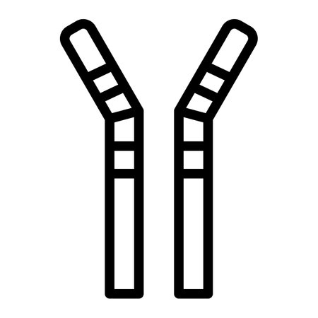 Straws Vector Icon Design Illustrationのイラスト素材