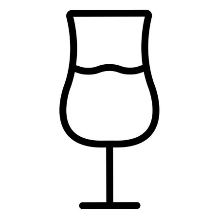 Glass Vector Icon Design Illustrationのイラスト素材