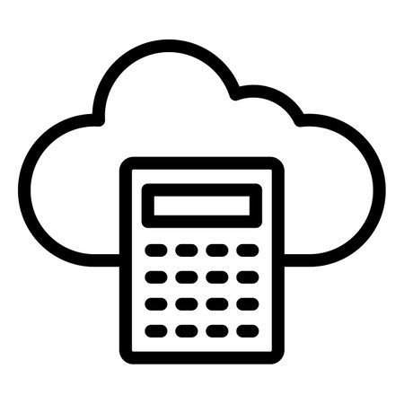 Calculator Vector Icon Design Illustrationのイラスト素材