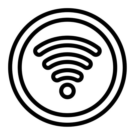 Wifi signal Vector Icon Design Illustrationのイラスト素材