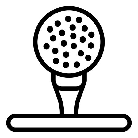 Golf ball Vector Icon Design Illustrationのイラスト素材
