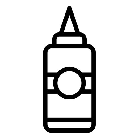 Ketchup Vector Icon Design Illustrationのイラスト素材