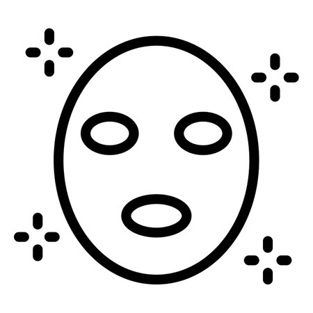 Face mask Vector Icon Design Illustrationのイラスト素材