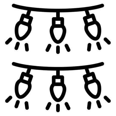 Garland Vector Icon Design Illustrationのイラスト素材