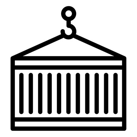 Container Vector Icon Design Illustrationのイラスト素材