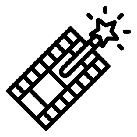 Special effects Vector Icon Design Illustrationのイラスト素材