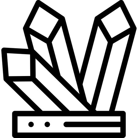 Crystals Vector Icon Design Illustrationのイラスト素材