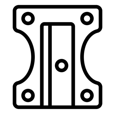 Pencil Sharpener Vector Icon Design Illustrationのイラスト素材