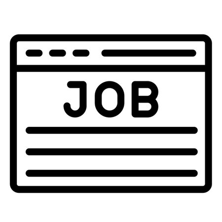 Job Vector Icon Design Illustrationのイラスト素材