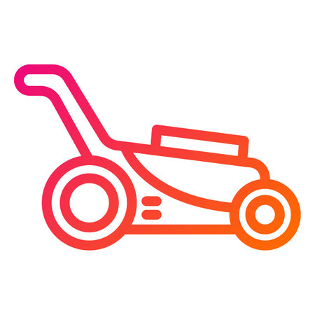 Lawn mower Vector Icon Design Illustrationのイラスト素材