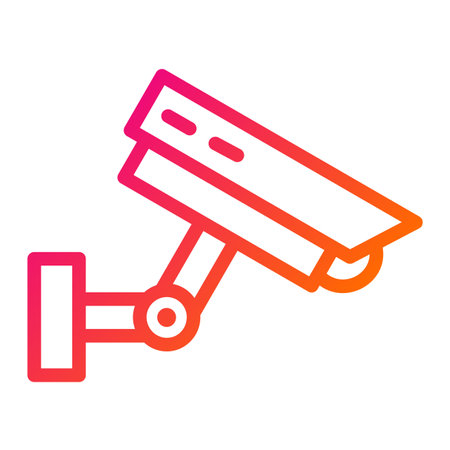 Cctv Vector Icon Design Illustrationのイラスト素材
