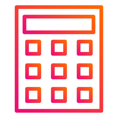 Calculator Vector Icon Design Illustrationのイラスト素材