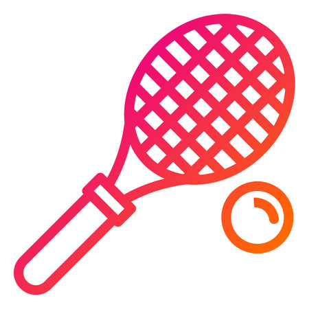 Racket Vector Icon Design Illustrationのイラスト素材