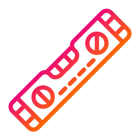 Spirit level Vector Icon Design Illustrationのイラスト素材