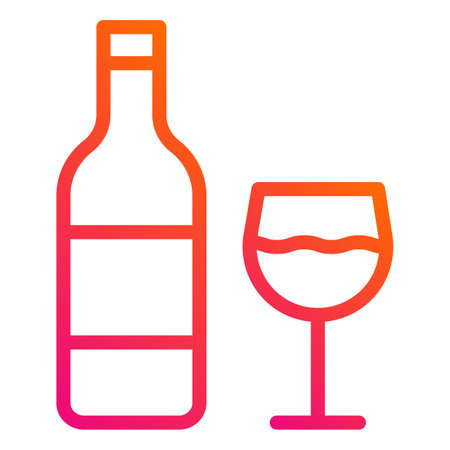 Wine Vector Icon Design Illustrationのイラスト素材